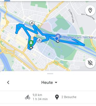 Wie weit ist es ins Zentrum